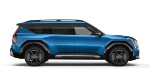 Side view of EV9
