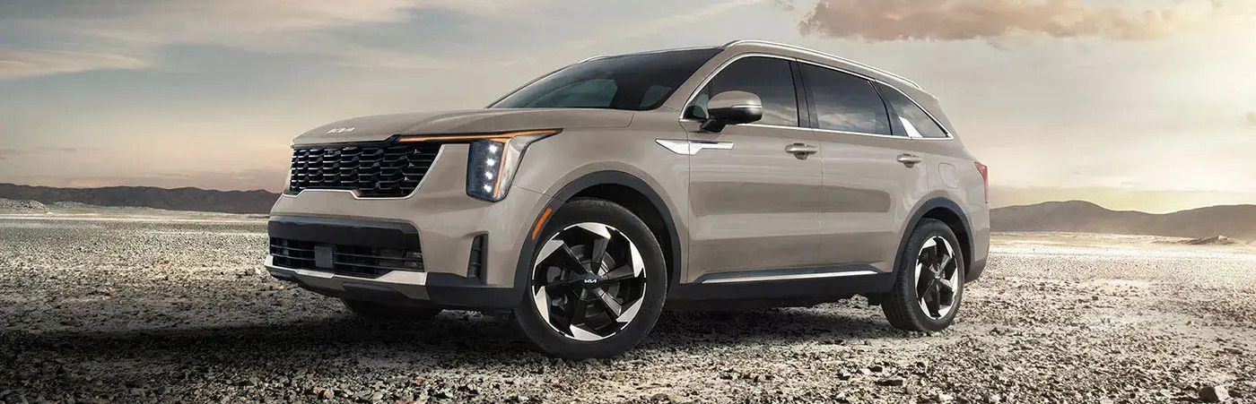 2026 Kia Sorento PHEV parked on dirt road