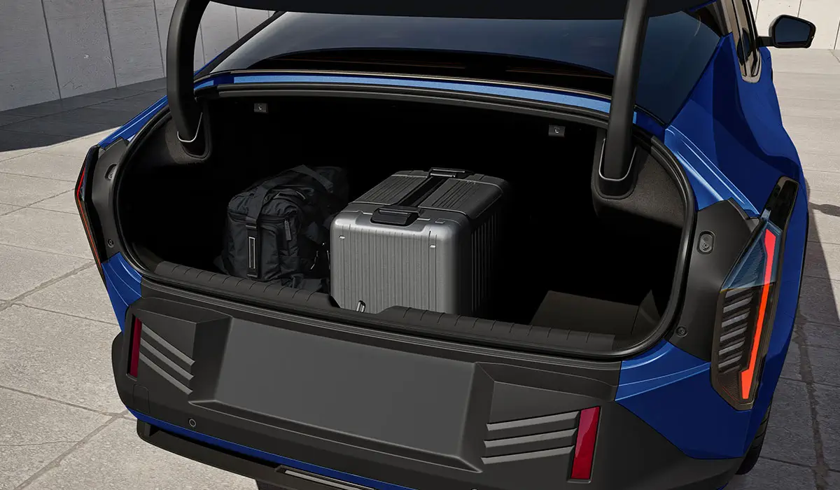 2026 Kia EV4 in trunk space