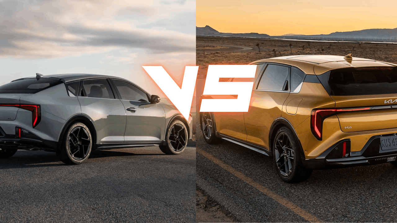 2026 Kia K4 Sedan vs. K4 Hatchback